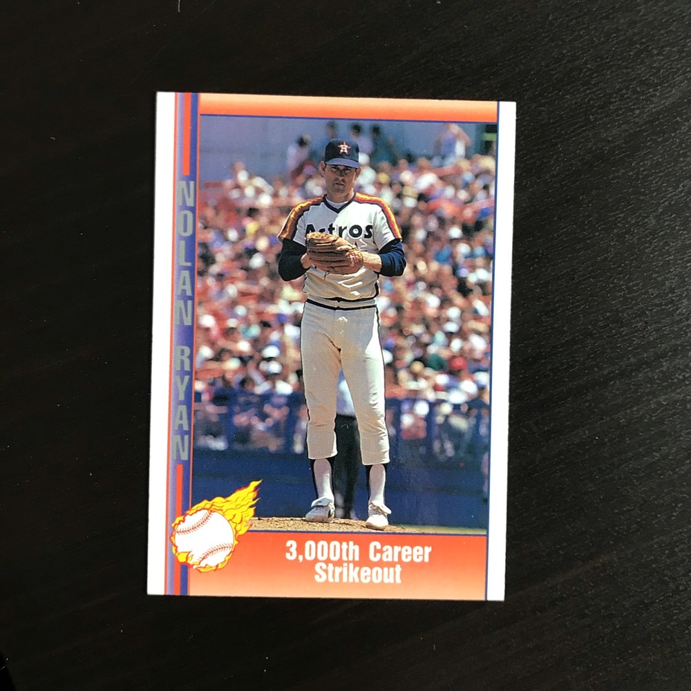Nolan Ryan Baseball card
